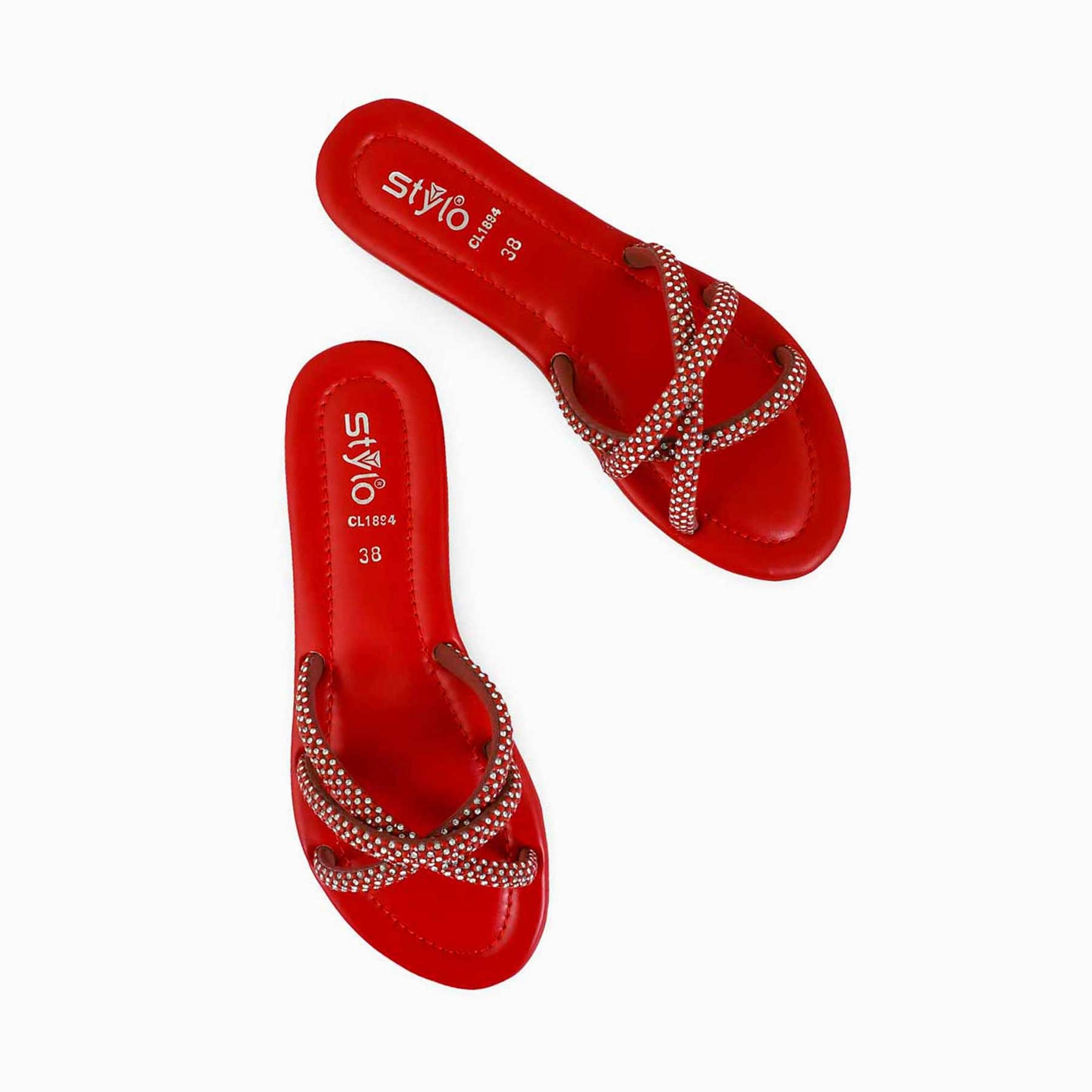 Smart Casual Winter Shoes Maroon Casual Slipper CL1894