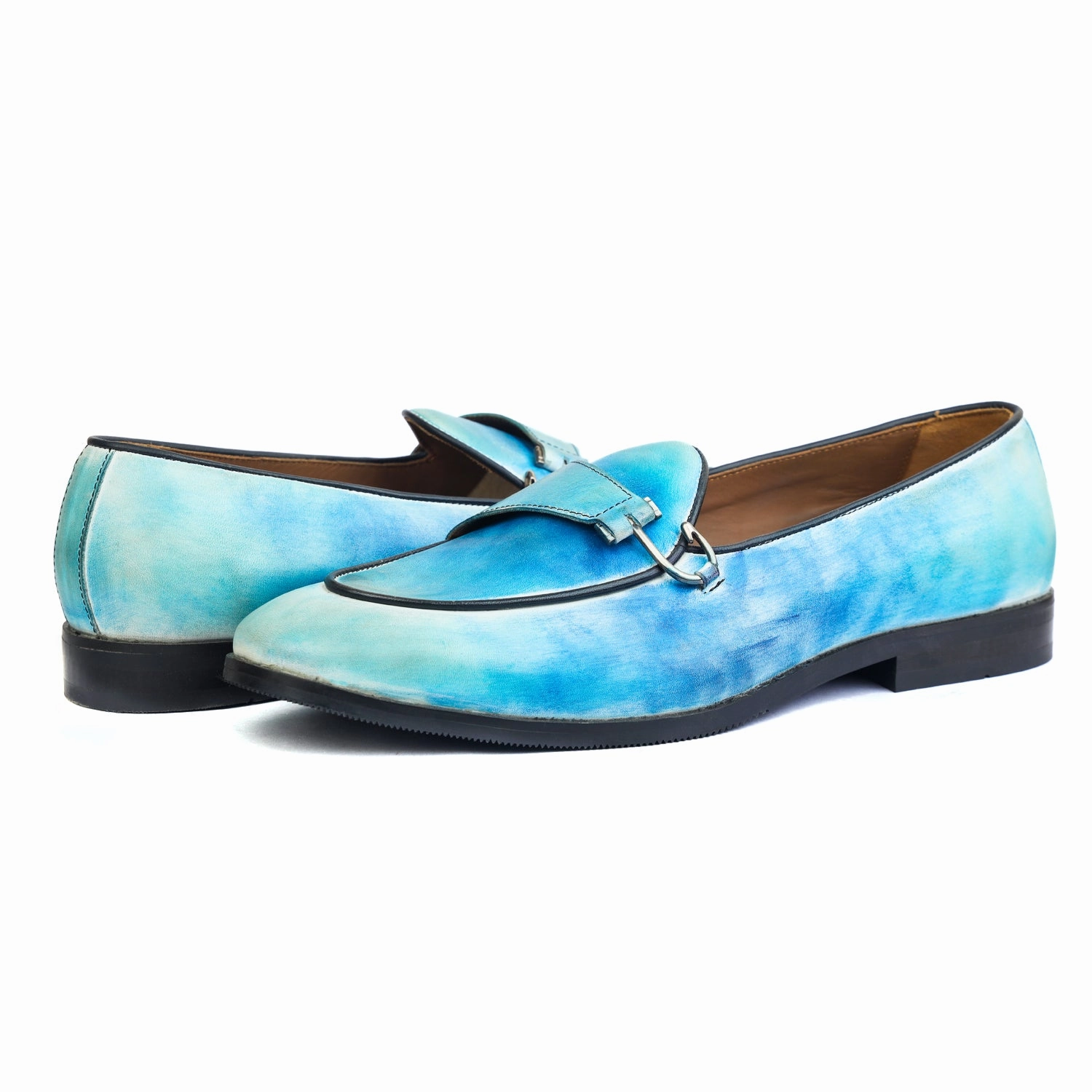 Campo Loafers Belgian Loafers Blue Mortiz