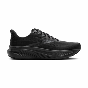 Underpronation Running Shoes 'Brooks' Men's Ghost 17 - Black/ Black / Ebony