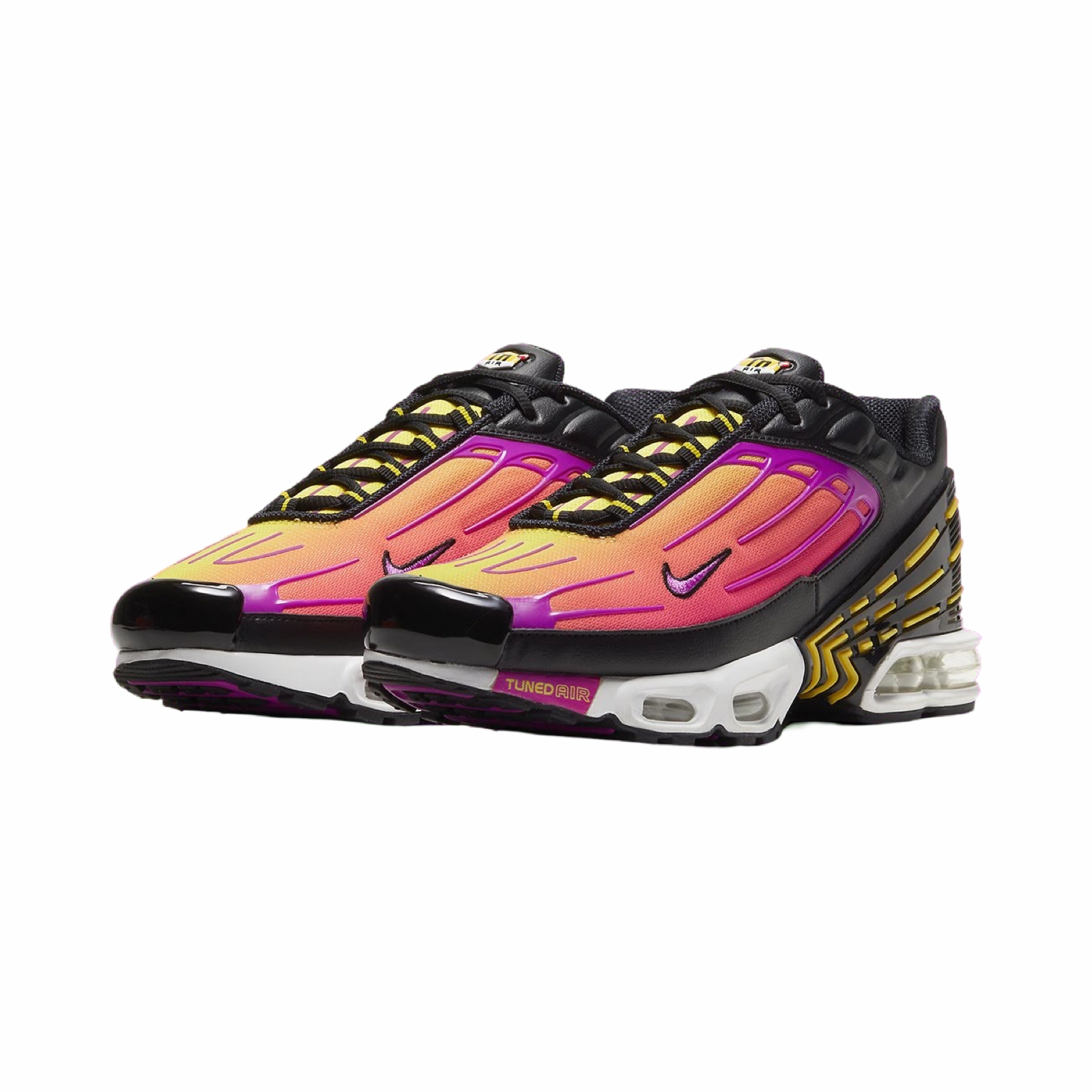 Nike Air Max Plus 3 Hyper Violet Black Dynamic Yellow Asics Shoes Made In