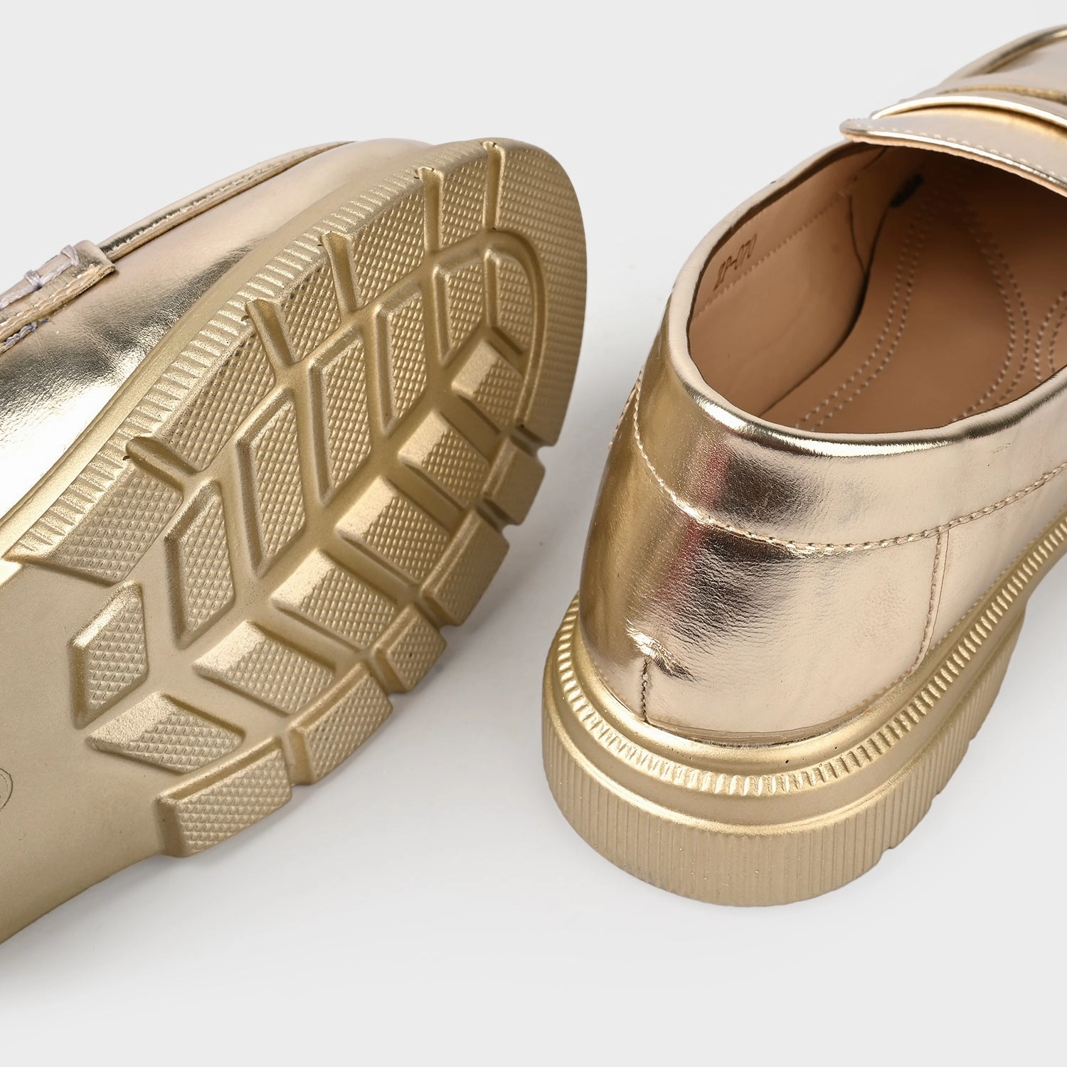 Loafers Boywithuke Girls Loafer ZP-070-GOLDEN