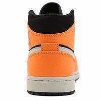 Men's Jordan 1 High Basketball Shoes - Orange Black Asics Gel-venture 8 Running Shoes