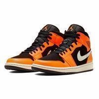 Men's Jordan 1 High Basketball Shoes - Orange Black Asics Gt Xpress Running Shoes