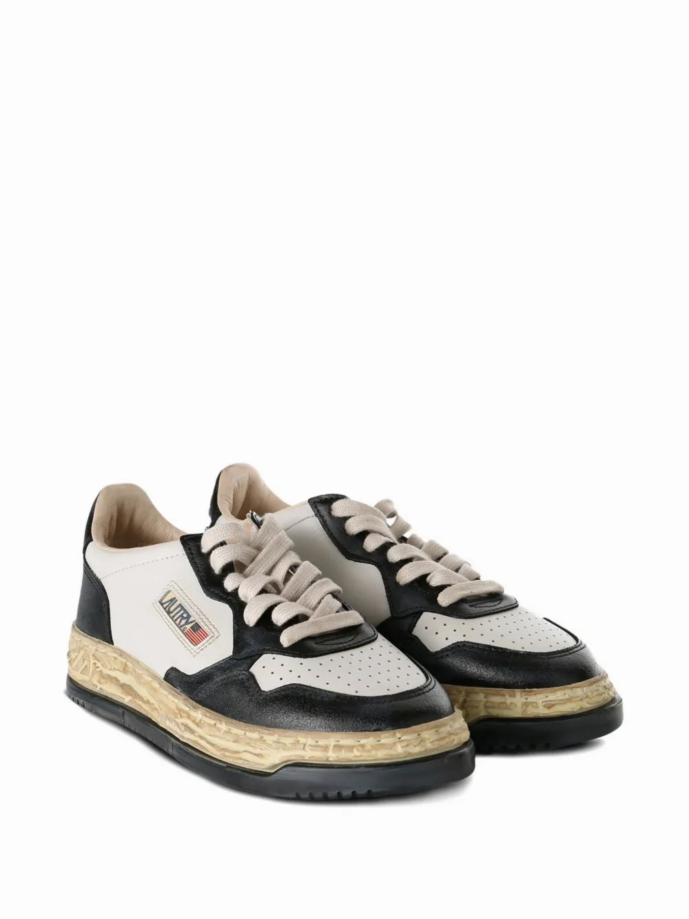 Good Walking Sneakers For Flat Feet AUTRY X MAISON MIHARA YASUHIRO - Women Super Vintage Low Sneakers