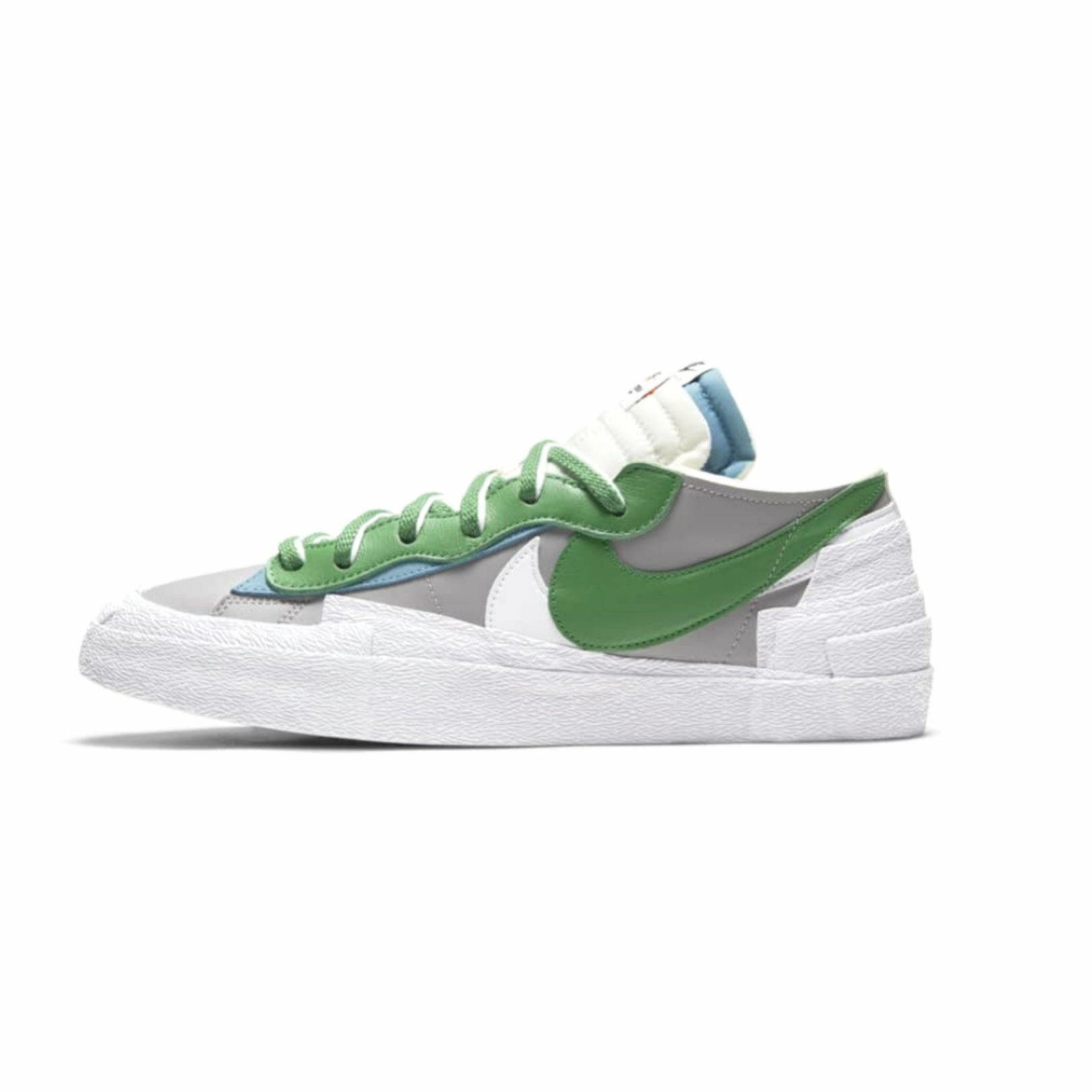 Nike x Sacai Blazer Low Medium Grey Classic Green Asics Tiger Shoes