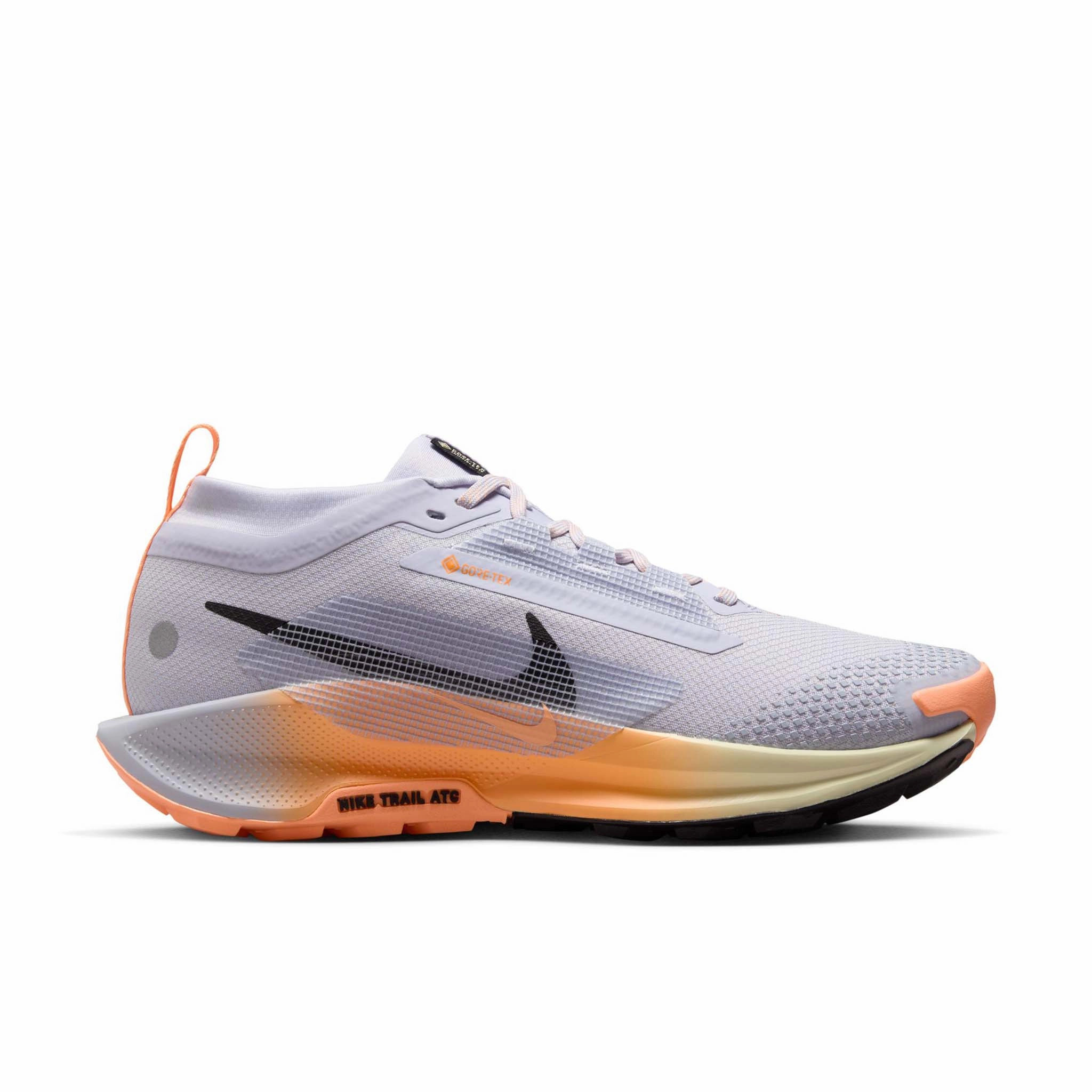 Nike | Women's Pegasus Trail 5 GORE-TEX Waterproof Trail Running Shoes - Ghost/Black-Malt-Orange Pulse Asics Mid Top Volleyball Shoes