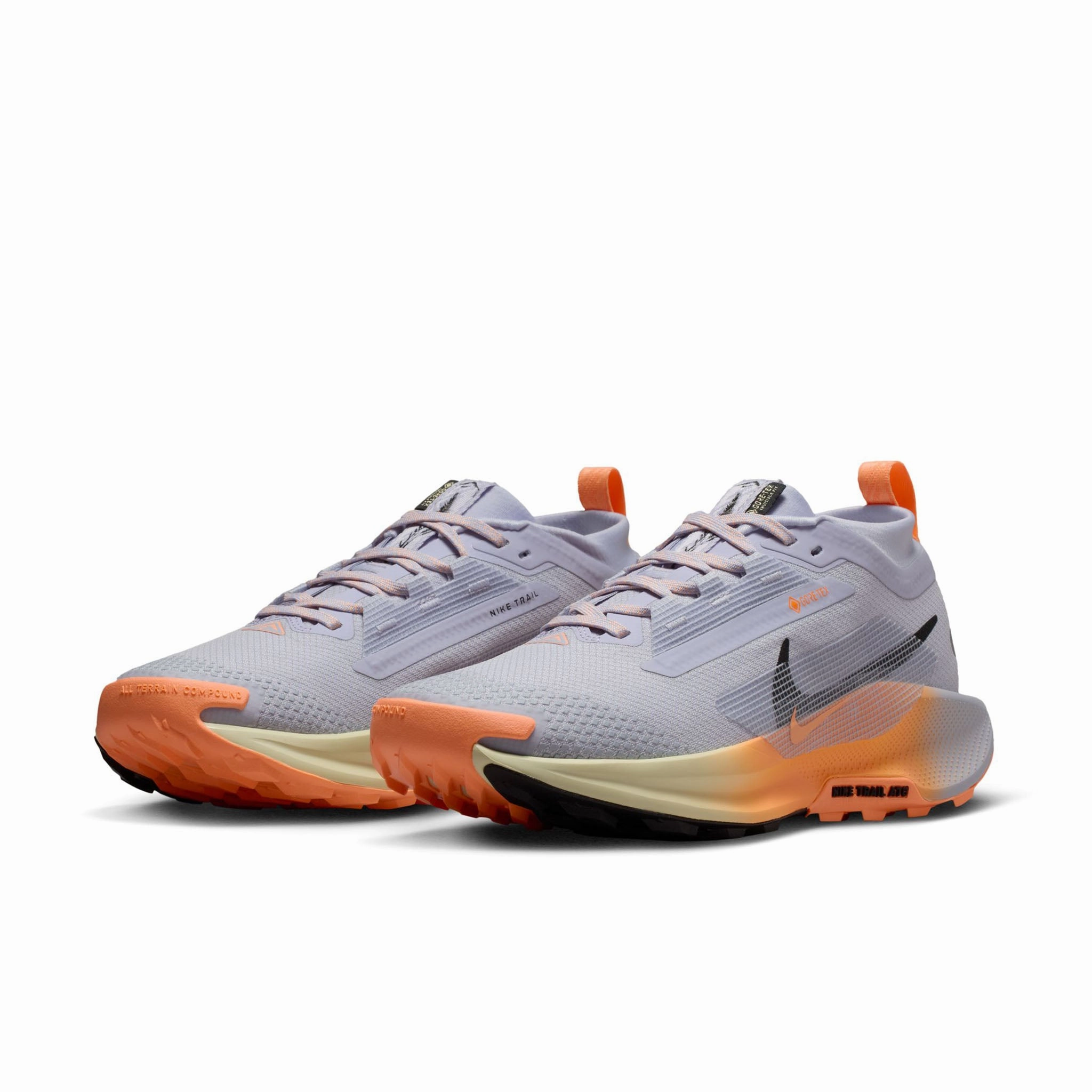 Nike | Women's Pegasus Trail 5 GORE-TEX Waterproof Trail Running Shoes - Ghost/Black-Malt-Orange Pulse Asics Running Shoes Store