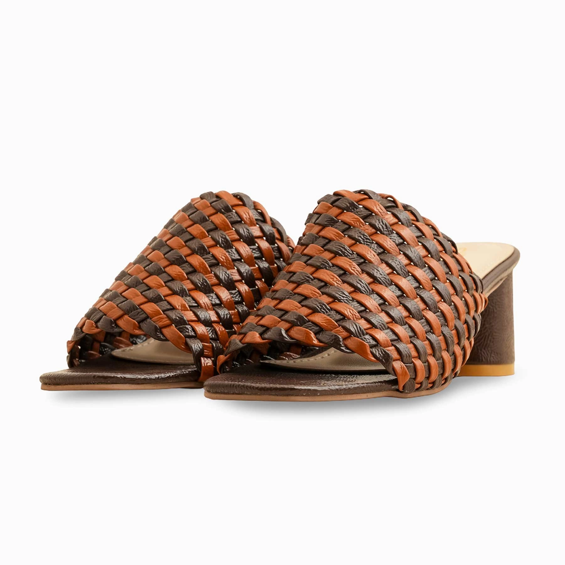 Brown Formal Slipper FR8386 Leopard Fuzzy Slippers