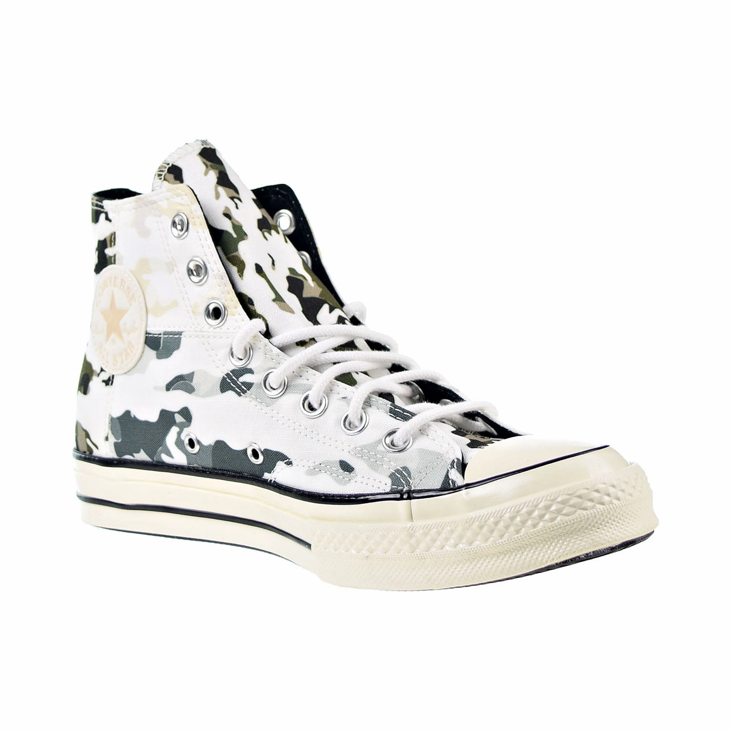 Buy Casual Golf Shoes Online Converse Chuck Taylor All Star 70 Hi "Blocked Camo" Mens Shoes White-Carbon Grey
