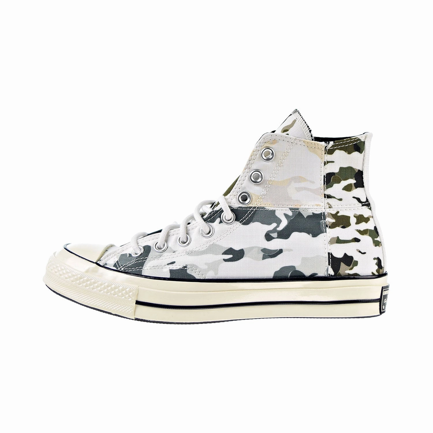 Tracer Casual Shoes Converse Chuck Taylor All Star 70 Hi "Blocked Camo" Mens Shoes White-Carbon Grey