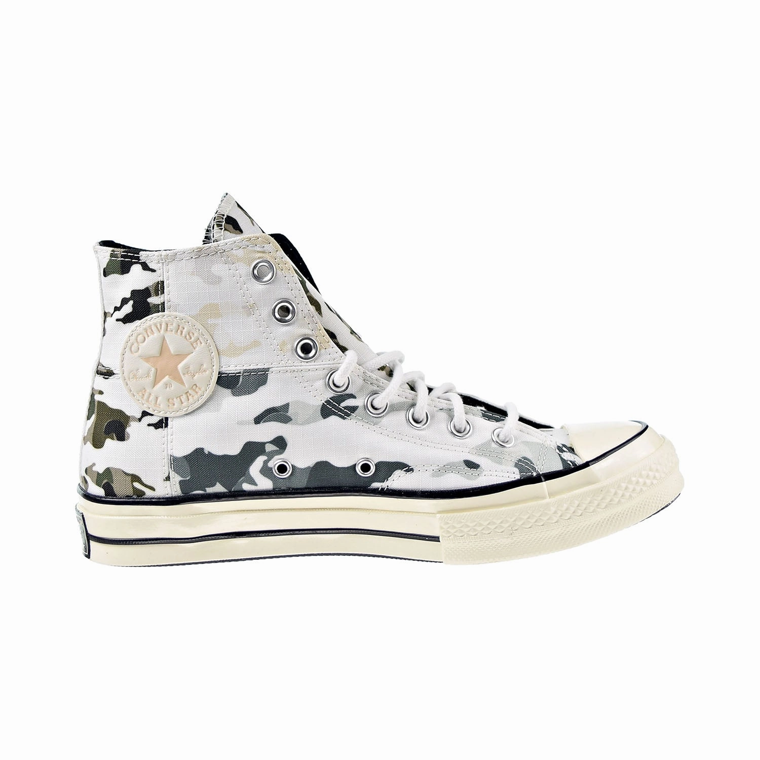 Converse Chuck Taylor All Star 70 Hi "Blocked Camo" Mens Shoes White-Carbon Grey Originals Tubular Shadow Casual Shoes