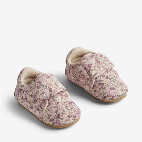 Soft Sole House Slippers Indoor Shoe Thermo Sasha Print - clam multi flowers