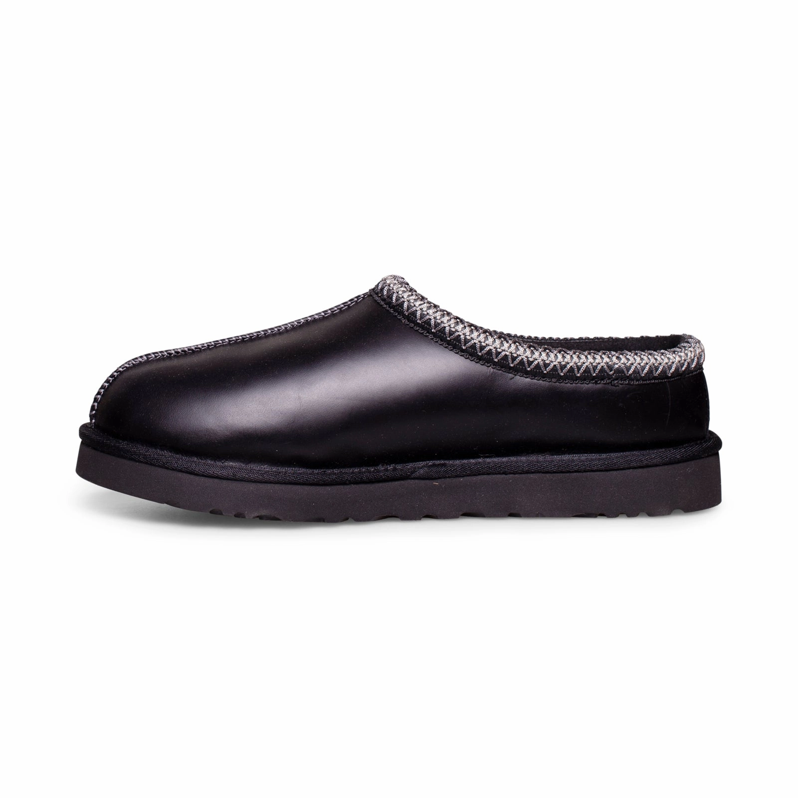 Creeper Slippers UGG Tasman Leather Regen Black Slippers - Men's
