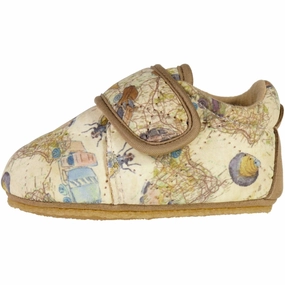 Doc Slippers Sasha Thermo Home Shoe - holiday map