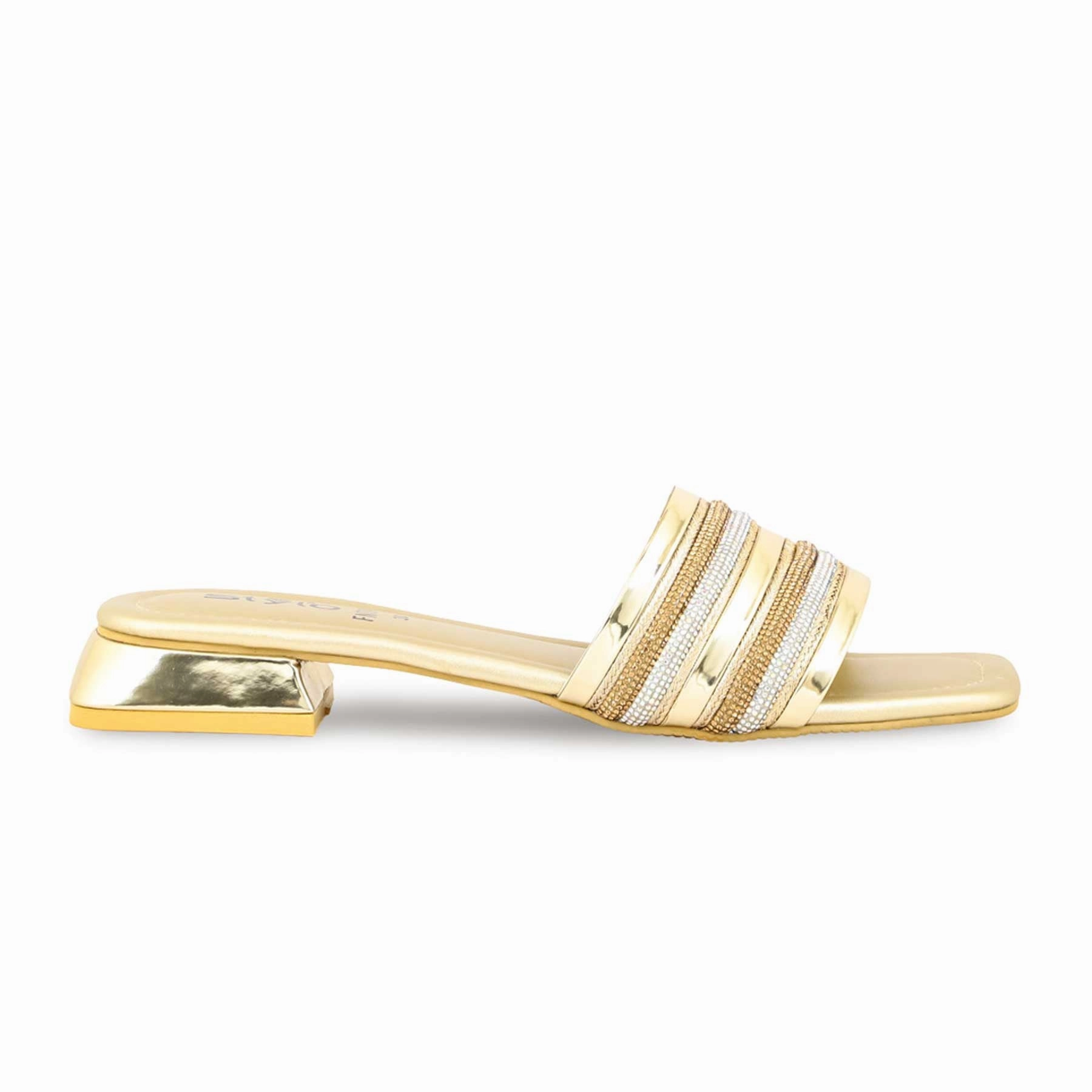 Golden Fancy Slipper FN7946 Uwabaki Slippers