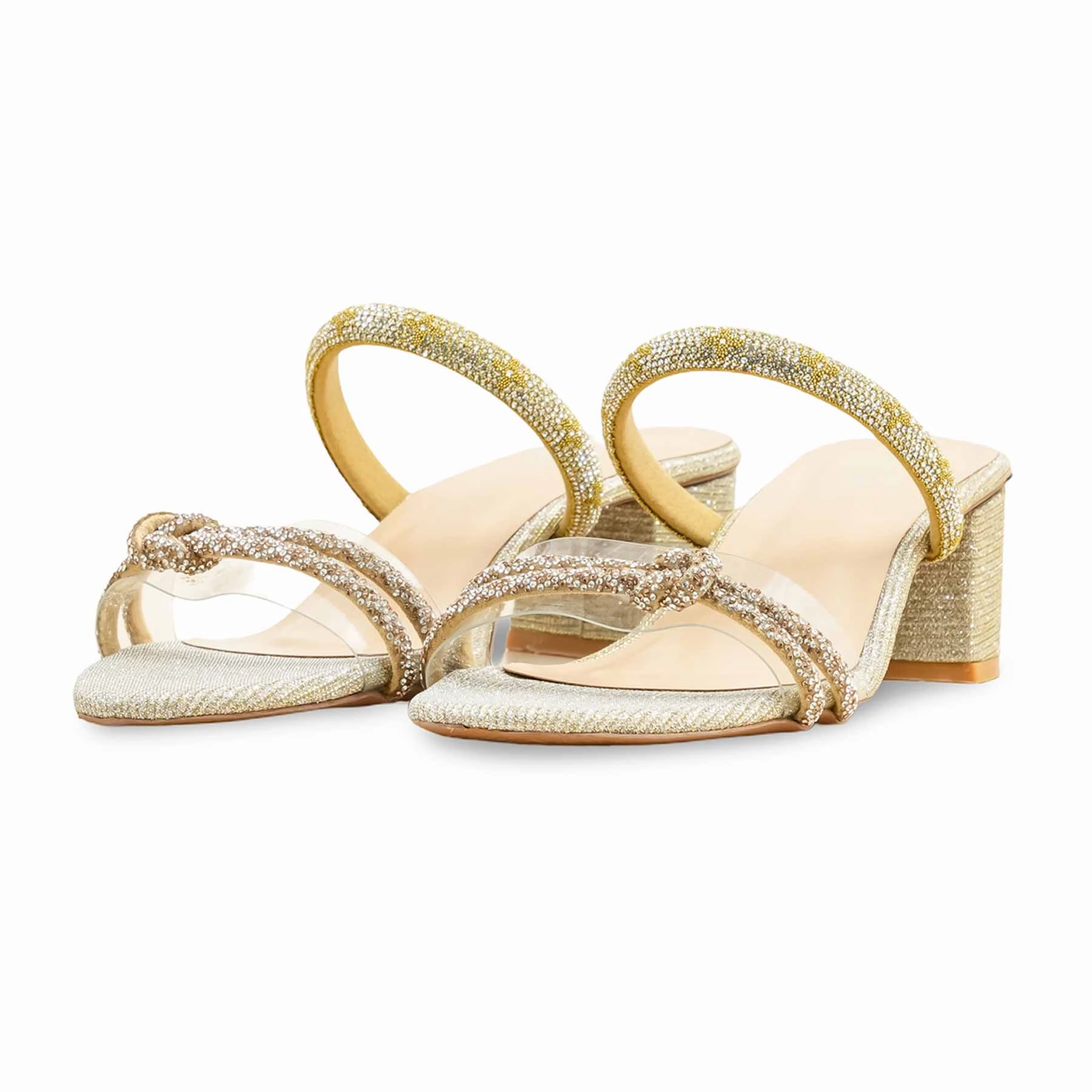 Golden Fancy Slipper For Women FN8013 Unisex-adult Mellow Recovery Slides