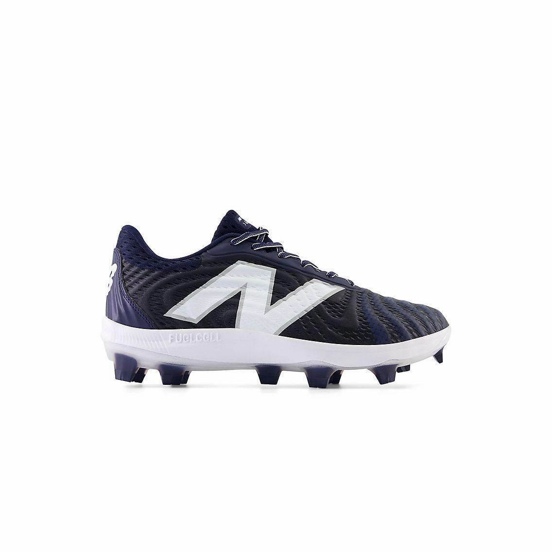 New Balance Sneakers Wide New Balance Men's FuelCell 4040 V7 Molded Baseball Cleats - Team Navy / Optic White - PL4040N7