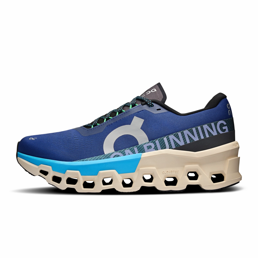 'On Running' Men's Cloudmonster 2 - Tempest / Horizon Max Cushion Running Shoes