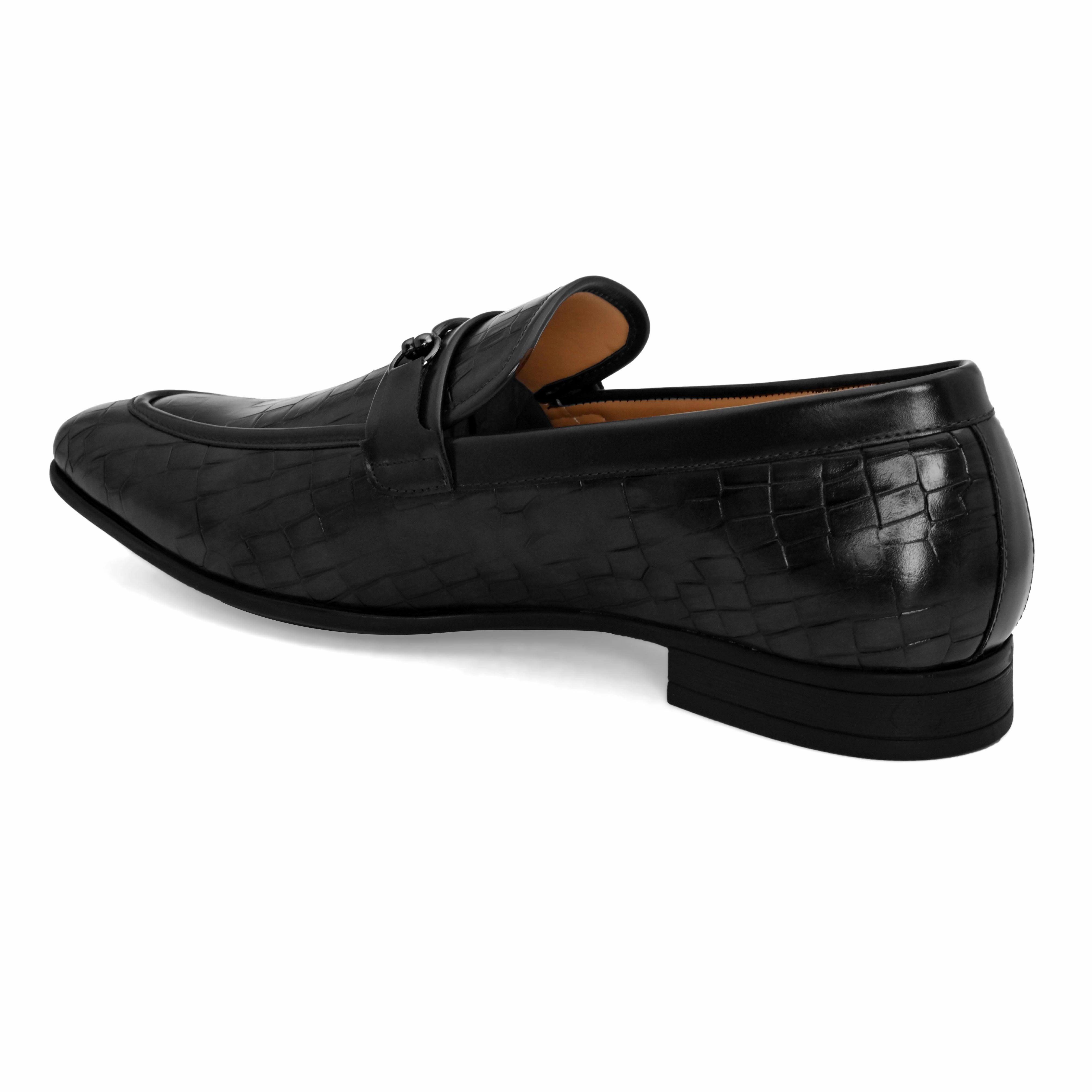 Louboutin Loafers Dawn Black Buckle Loafers