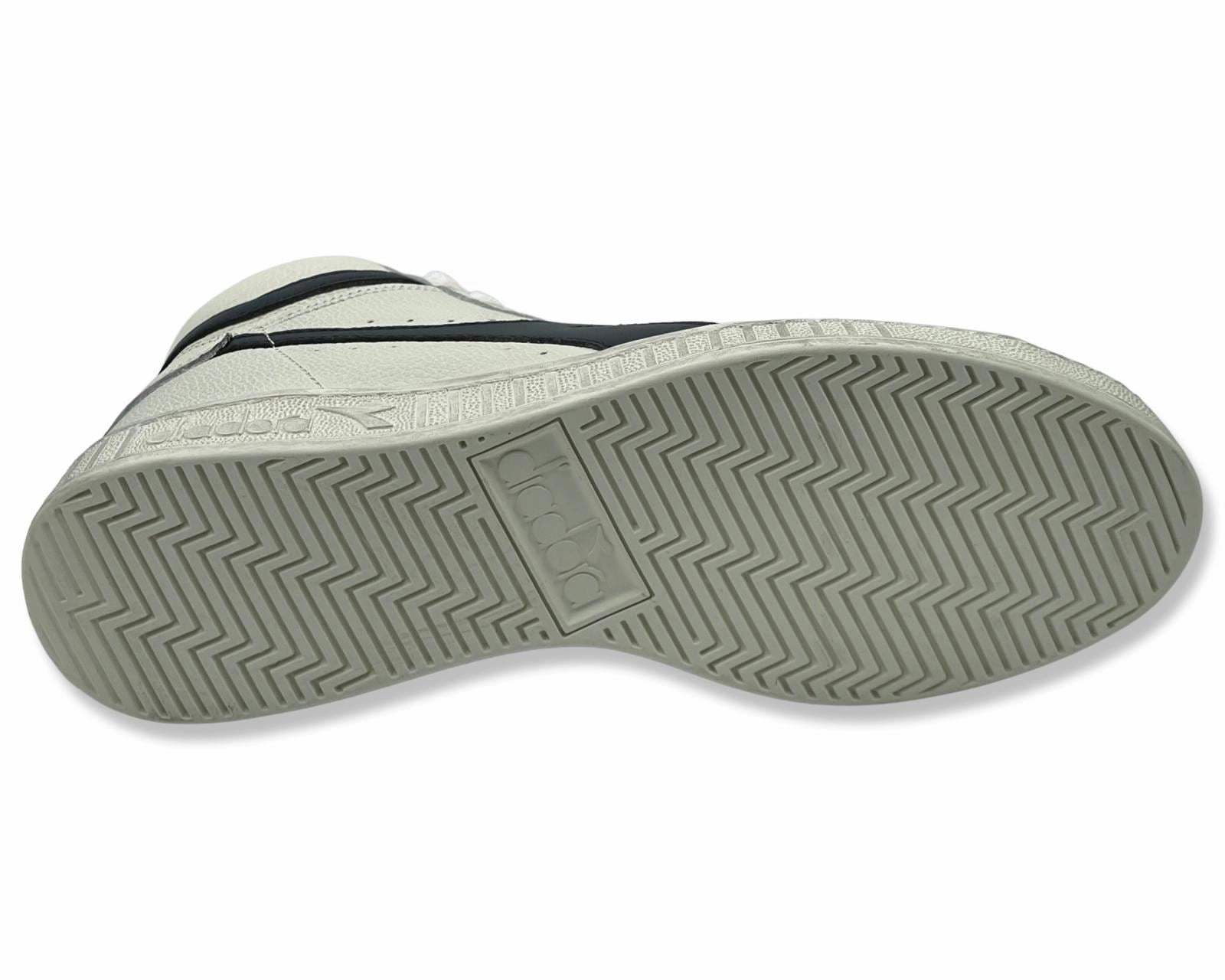 Best Endurance Running Shoes Diadora Game L High Waxed Sneakers in White for Men's