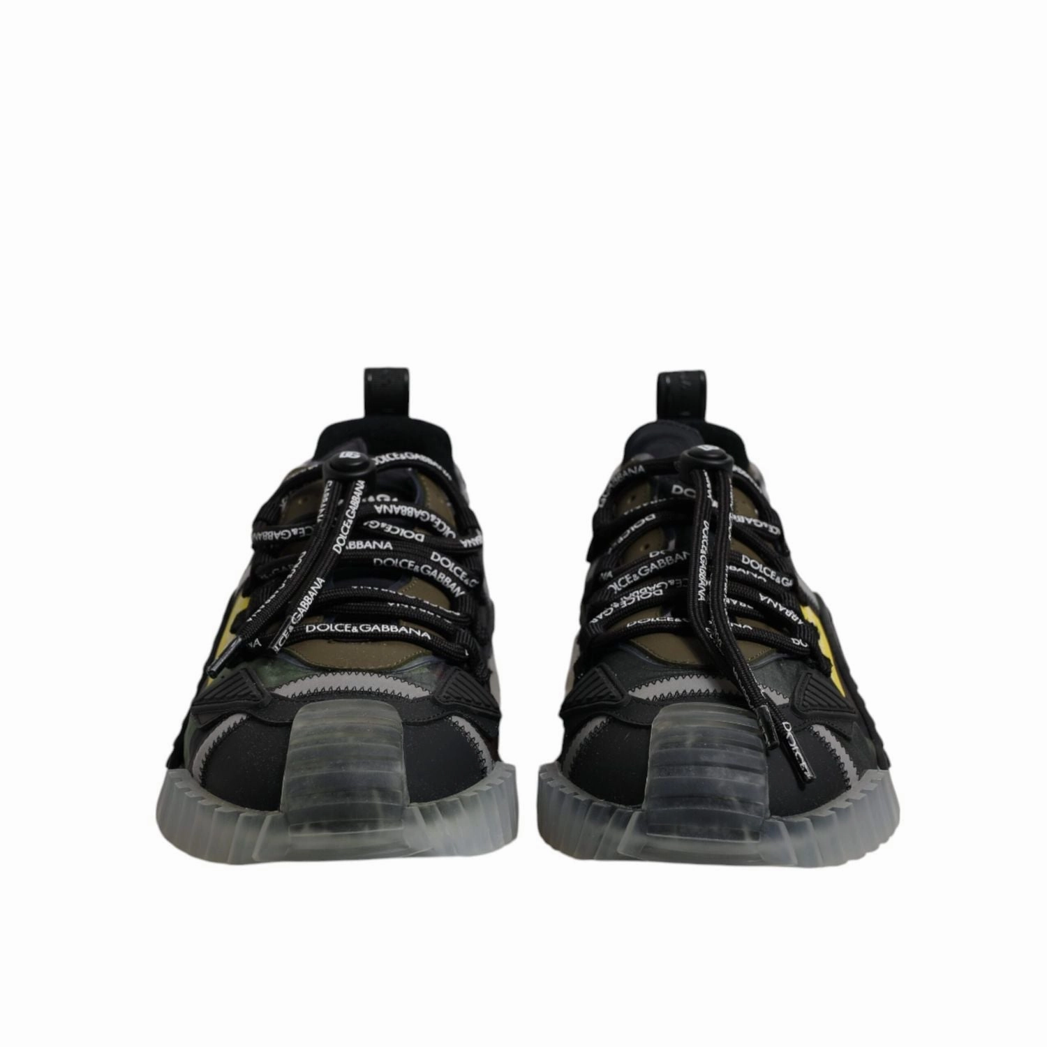 Timeless Sneakers Dolce & Gabbana Black Green Camo NS1 Low Top Sneakers Shoes