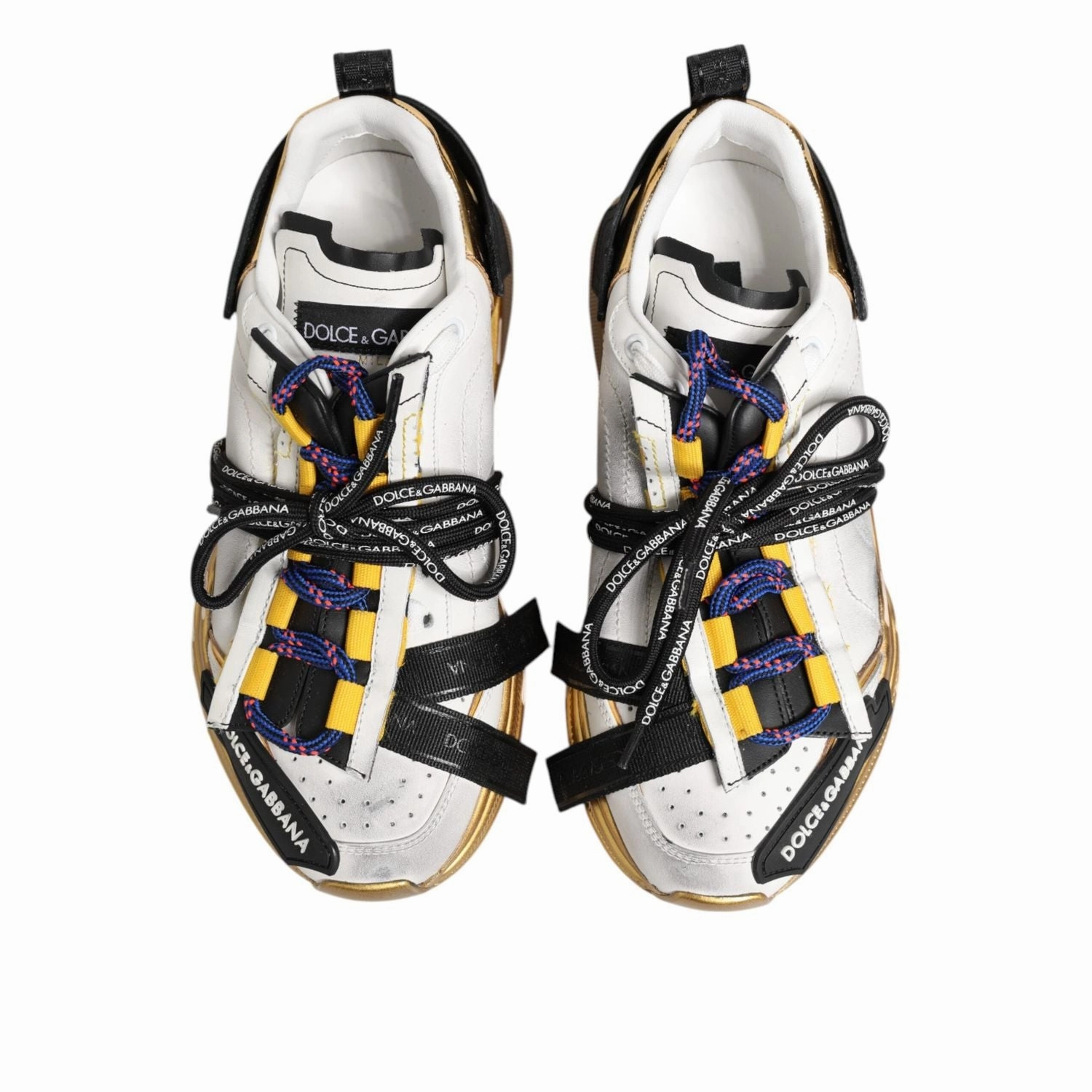 Dolce & Gabbana Multicolor Daymaster Low Top Sneakers Shoes Ugg Sneakers Sand