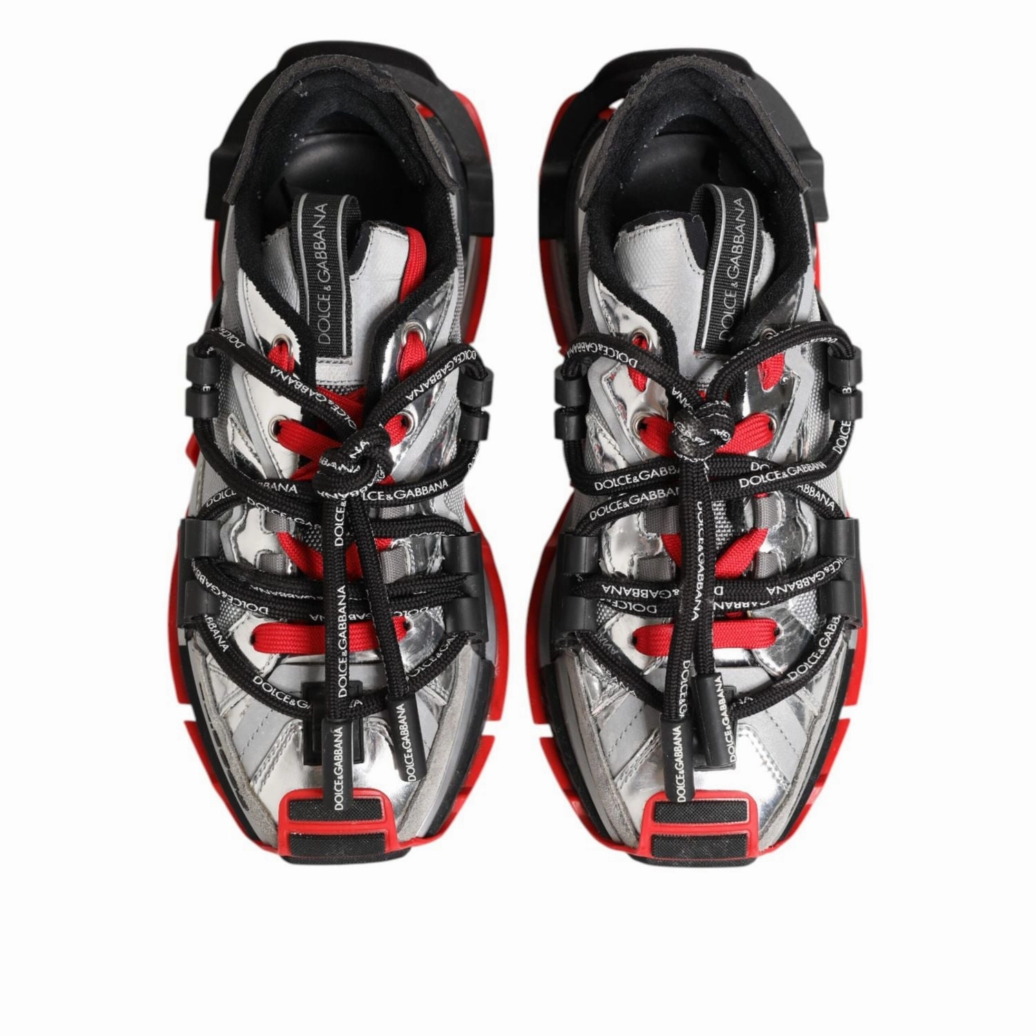 Nike Slip On Sneakers Dolce & Gabbana Multicolor SPACE Low Top Men Sneakers Shoes