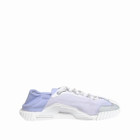 Dolce & Gabbana Purple White NS1 Lace Up Low Top Sneakers Shoes Sneakers And Aetna