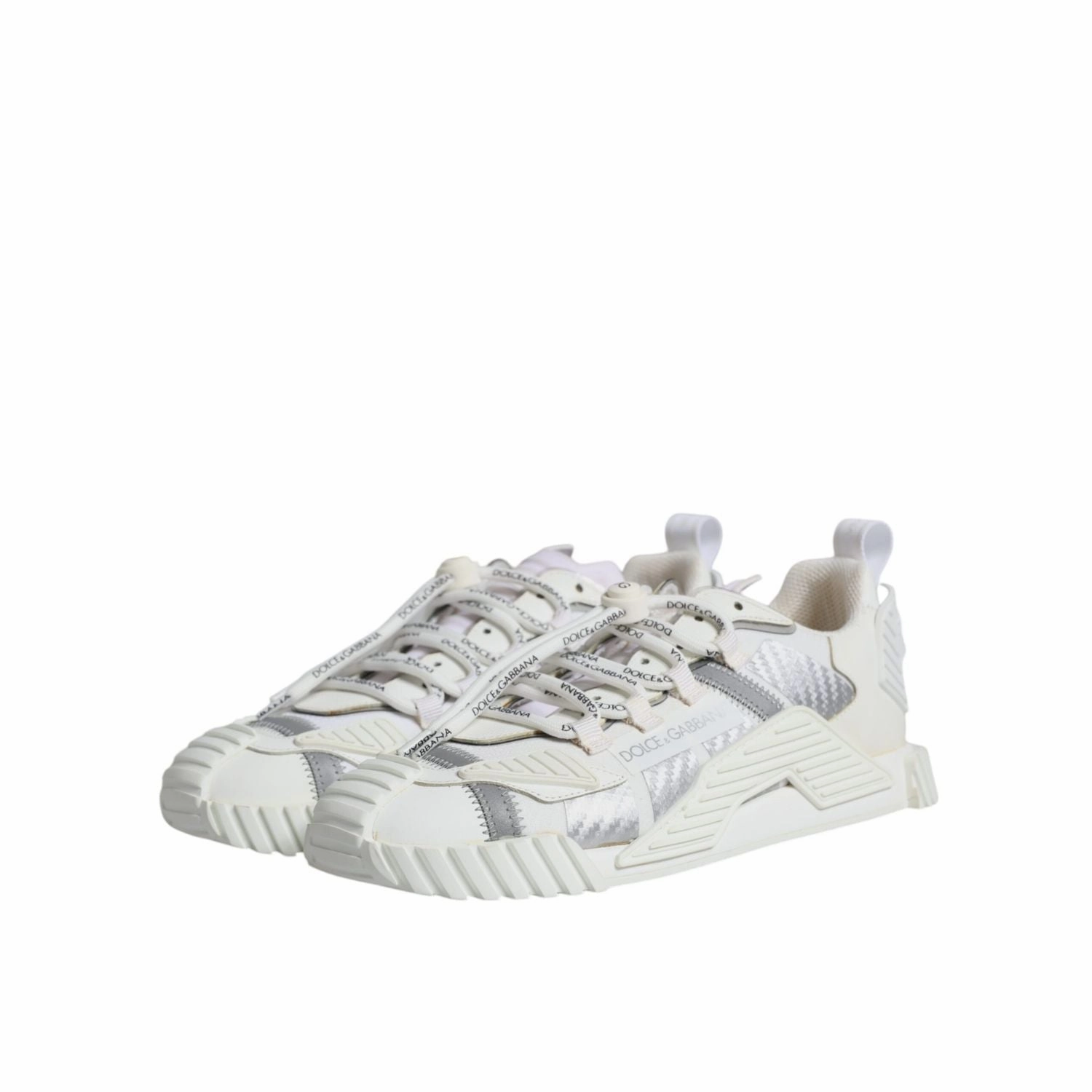 Dolce & Gabbana White Lace Up Low Top NS1 Sneakers Shoes Sorel Casual Sneakers