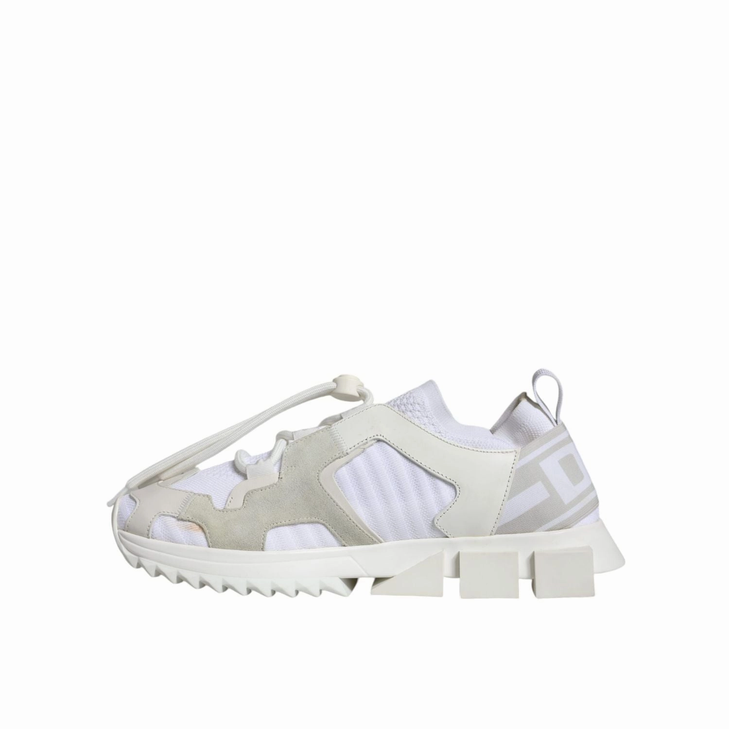 Dolce & Gabbana White Mesh Sorrento Trekking Sneakers Shoes Dolce Vita Sneakers