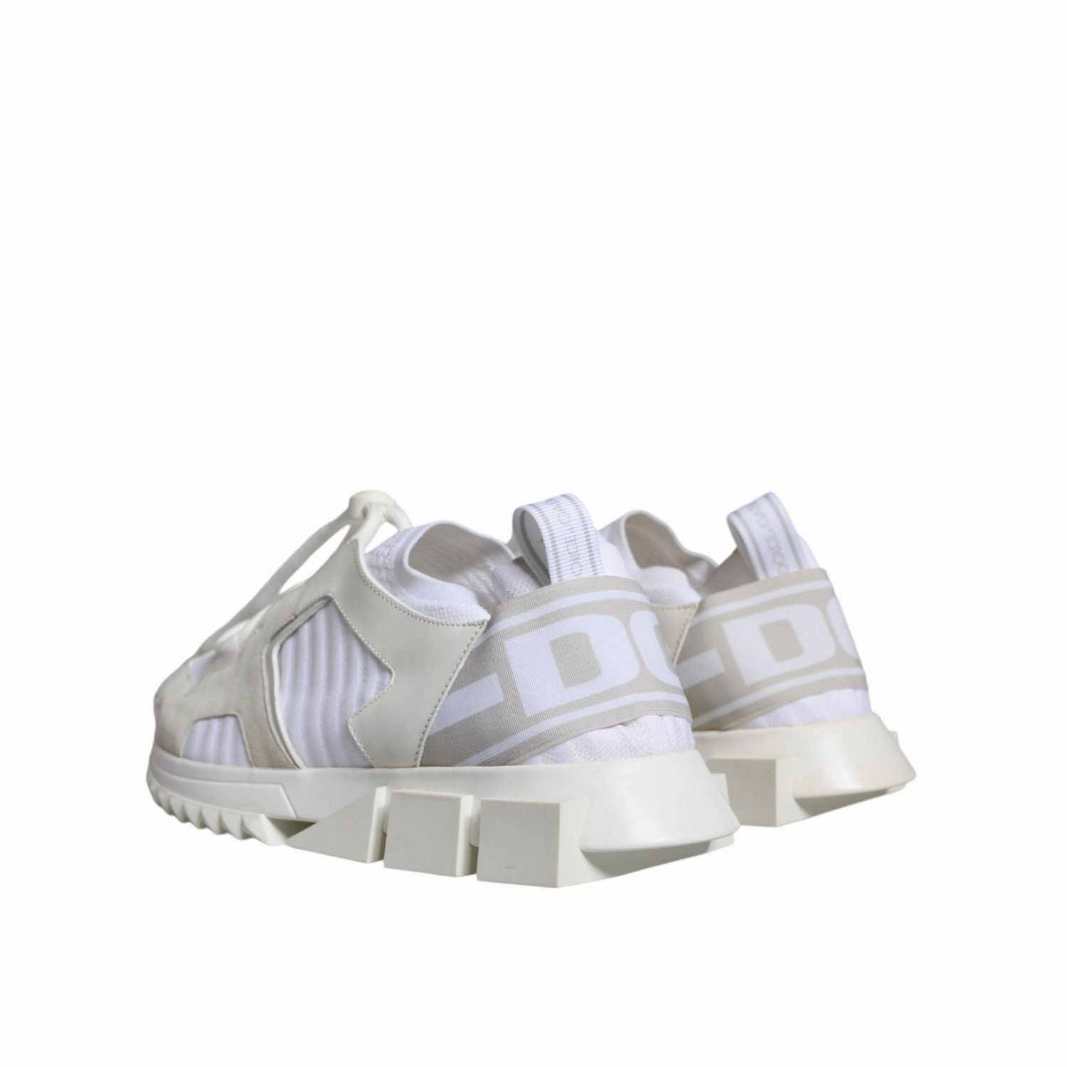 Sneakers Yoga Dolce & Gabbana White Mesh Sorrento Trekking Sneakers Shoes
