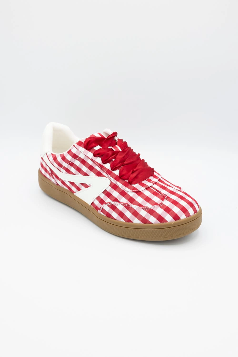 Dolce Vita Voyage Sneakers for Women in Red Gingham | VOYAGE-REDGINGHAM Sneakers