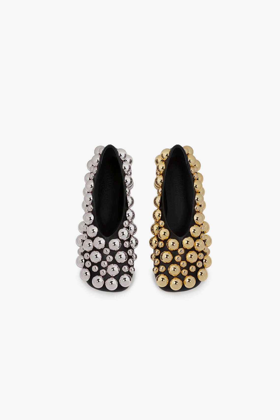 Flat Gold Shoes Dora Evening Embellished Flat Black Silver Gold