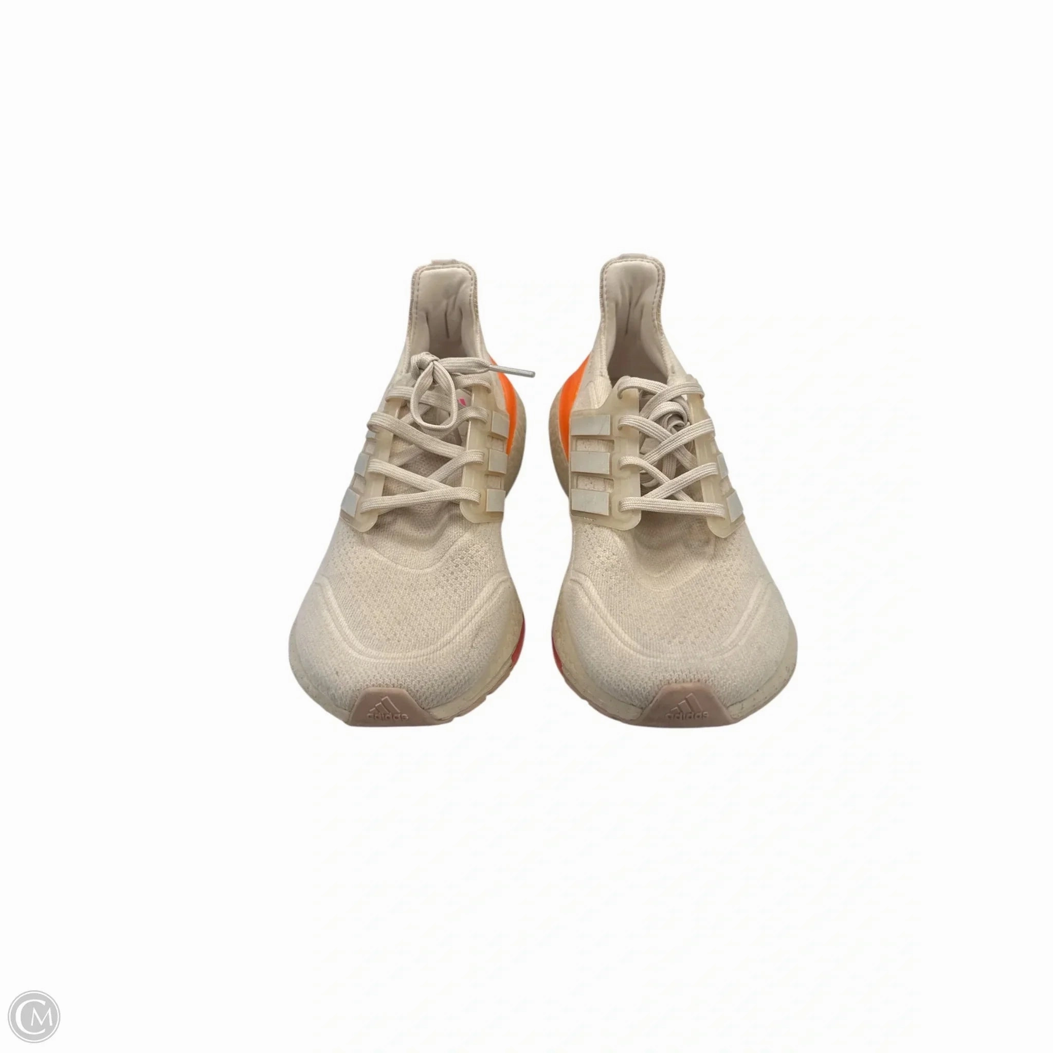 Shoes Sneakers By Adidas In Cream & Orange, Size: 10 Olympic Adidas Shoes