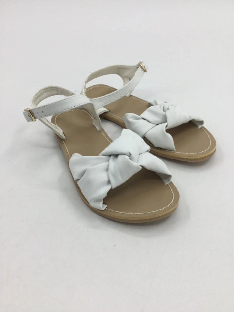 Flip Flops Brazil Flag Crewcuts Child Size 13 White Sandals/Flip Flops