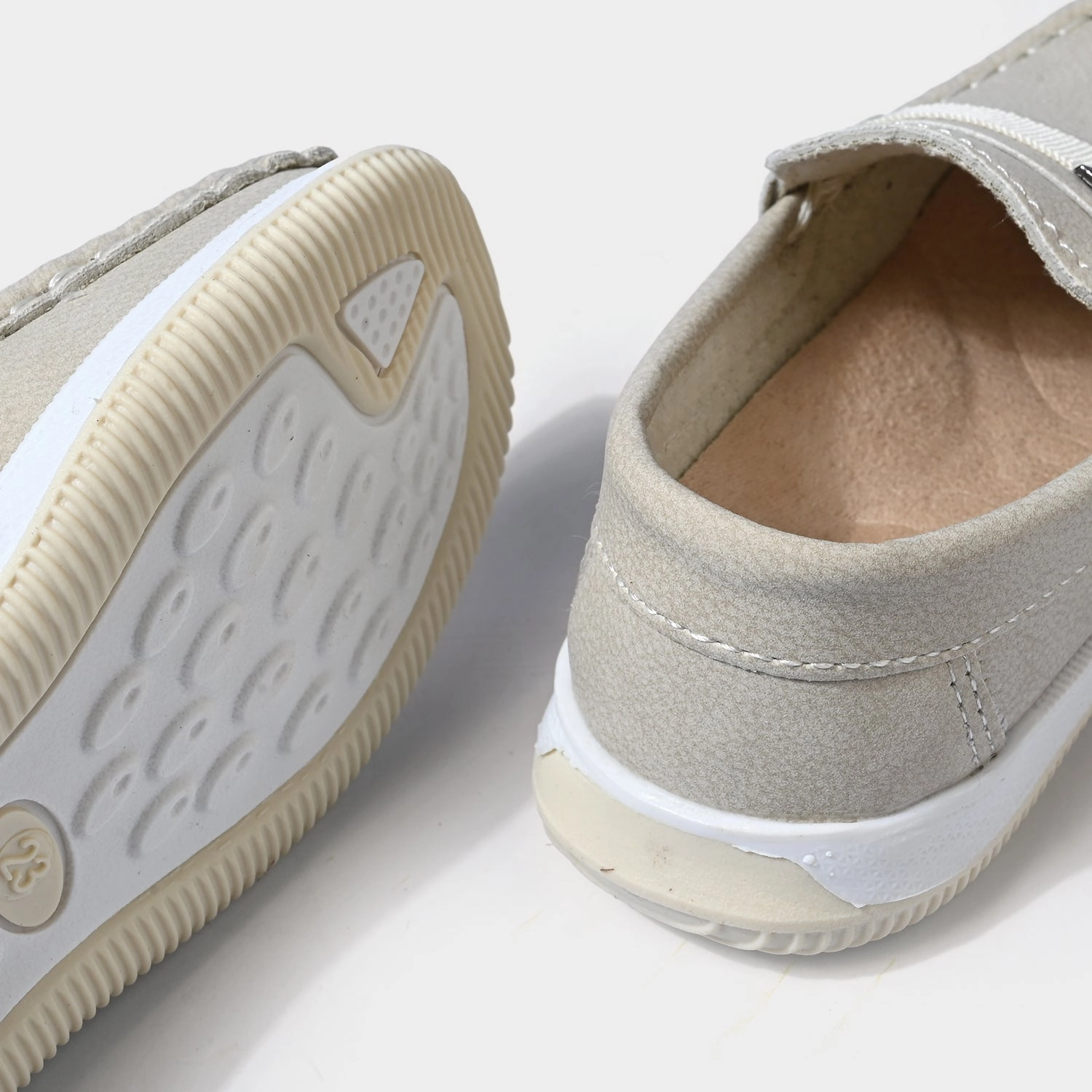 Boys Loafer BL5320-5-BEIGE Loq Loafers