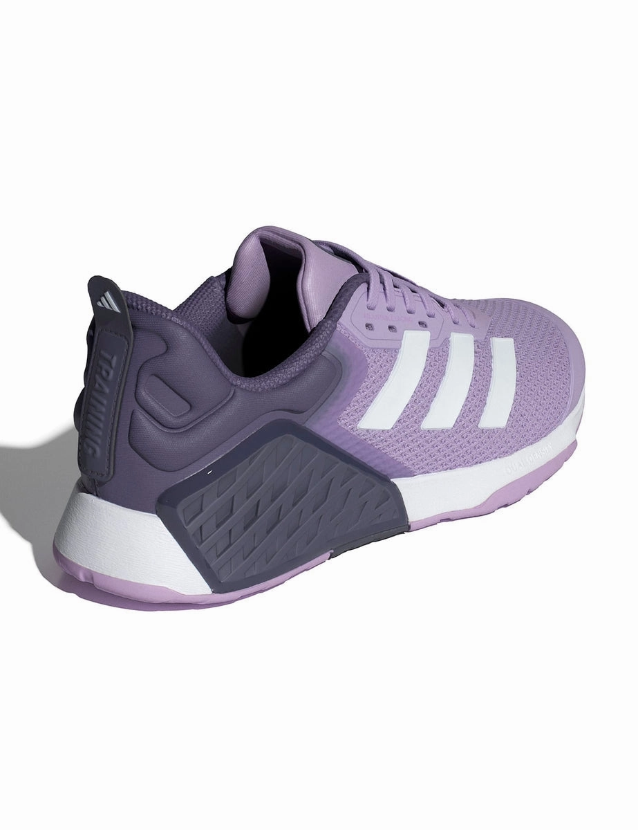 Adidas Boxing Shoe Dropset 3 Strength Training Shoes - Powder Plum/Cloud White/Preloved Violet