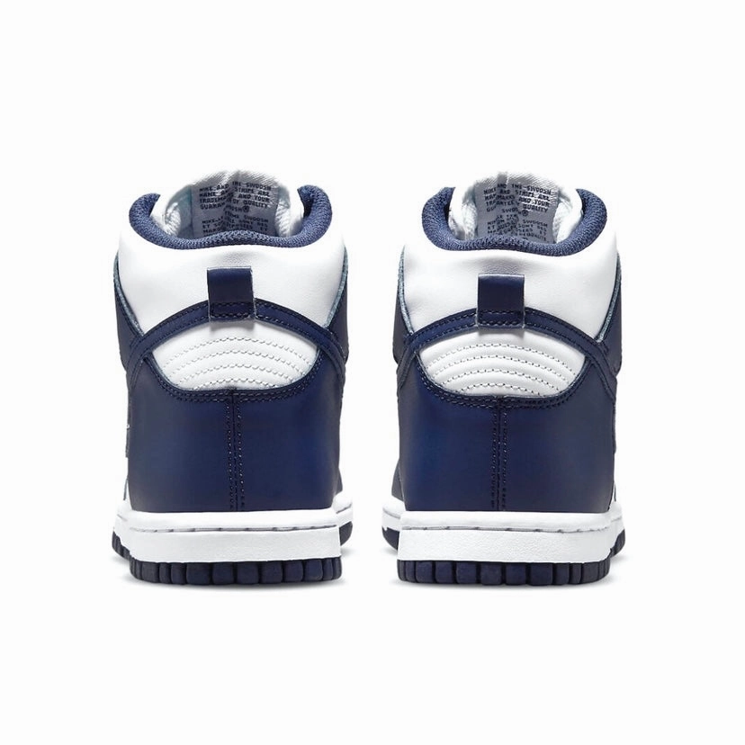 Dunk High GS Midnight Navy White Asics Endurant Running Shoe