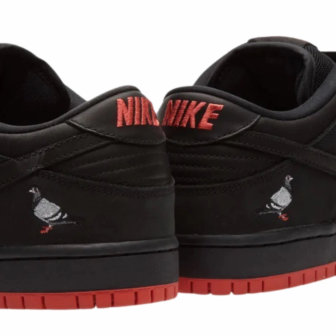 Asics Water Resistant Shoes Dunk Low SB TRD QS 'Black Pigeon' Black Black Sienna