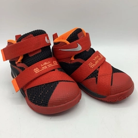 Asics Volleyball Shoes Size Chart Size 6: Nike Red/Black Velcro Strap Sneakers