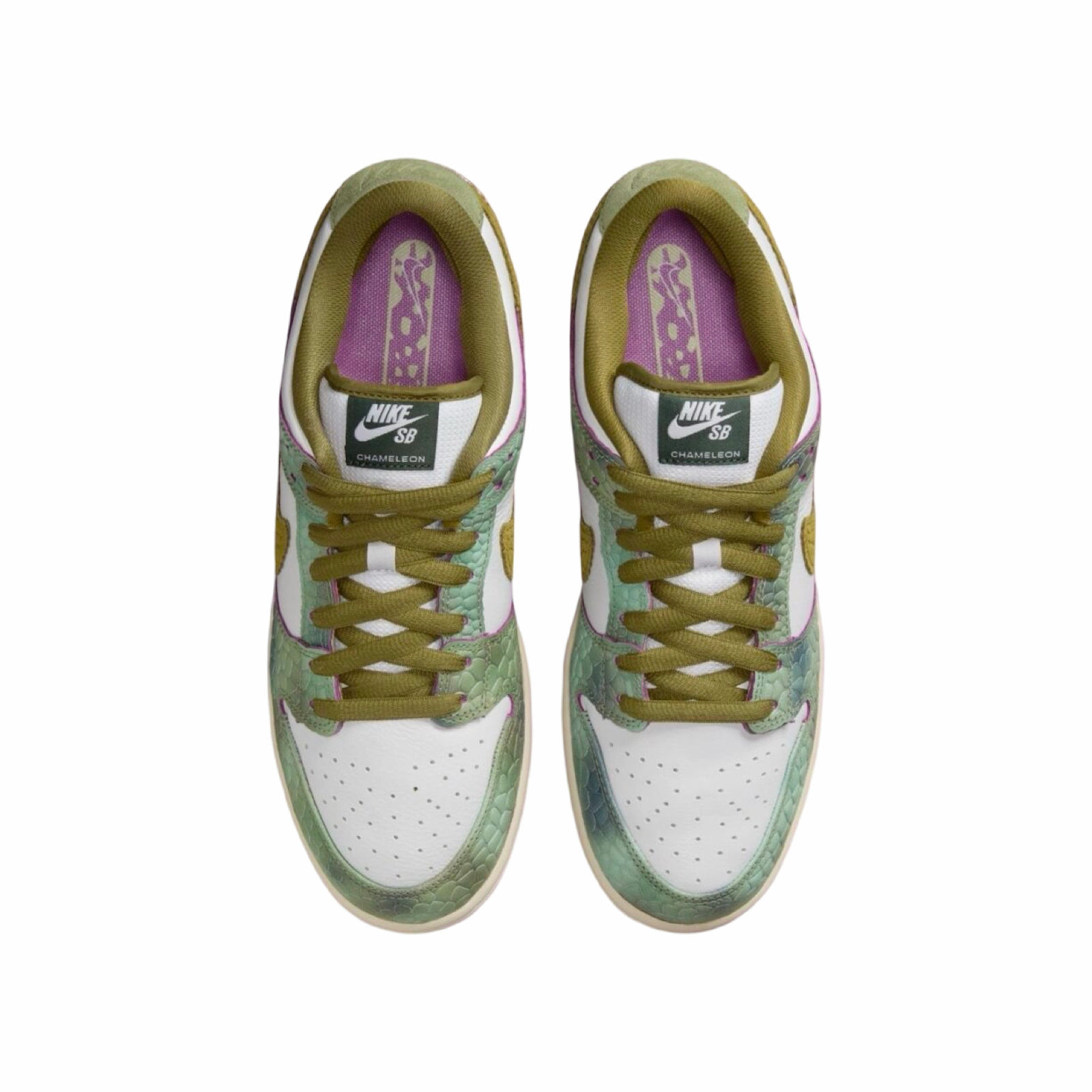 Nike SB Dunk Low Pro QS Oil Green Desert Moss White Asics Novablast 4 Running Shoe