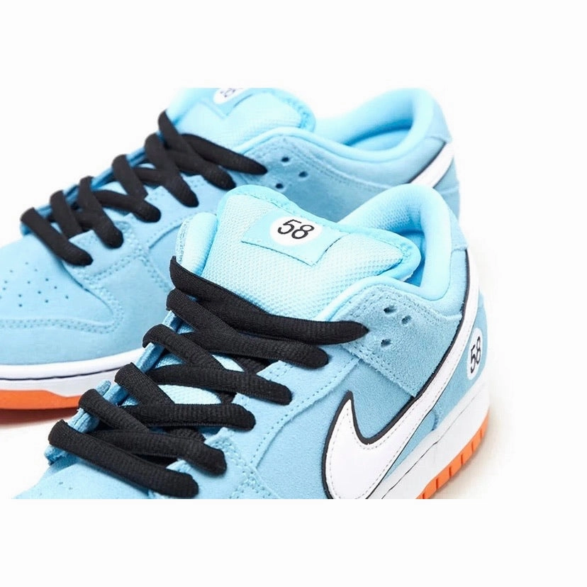 Nike SB Dunk Low Pro Club 58 Gulf Blue Chill White Safety Orange Asics Gel-venture 9 Mid Top Running Shoes