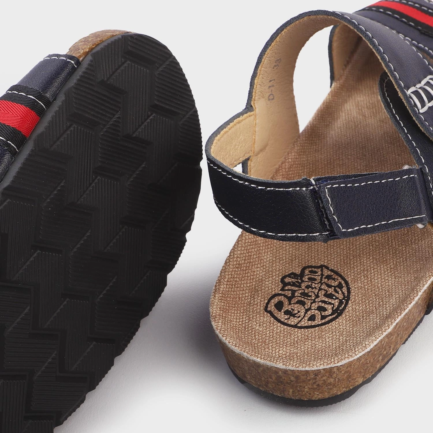 Ginza Sandals Boys Sandal D-11-NAVY