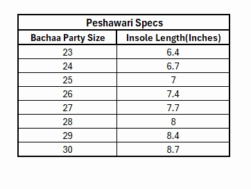 Boys Peshawari SS-0122 - Brown Wedges Shoes Sandals