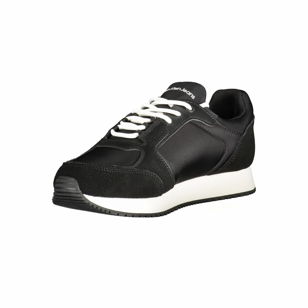 Red Sneakers Calvin Klein Black Polyethylene Men Sneaker