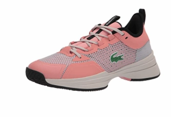 LACOSTE AG-LT 21 Women | Pink/ Black (7-42SFA00678F8) Best Sneakers For Walking All Day