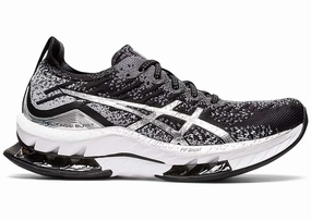 Asics Sky Elite Flytefoam Mid Top 3 Volleyball Shoes ASICS Gel-Kinsei Blast Platinum Black (Women's)