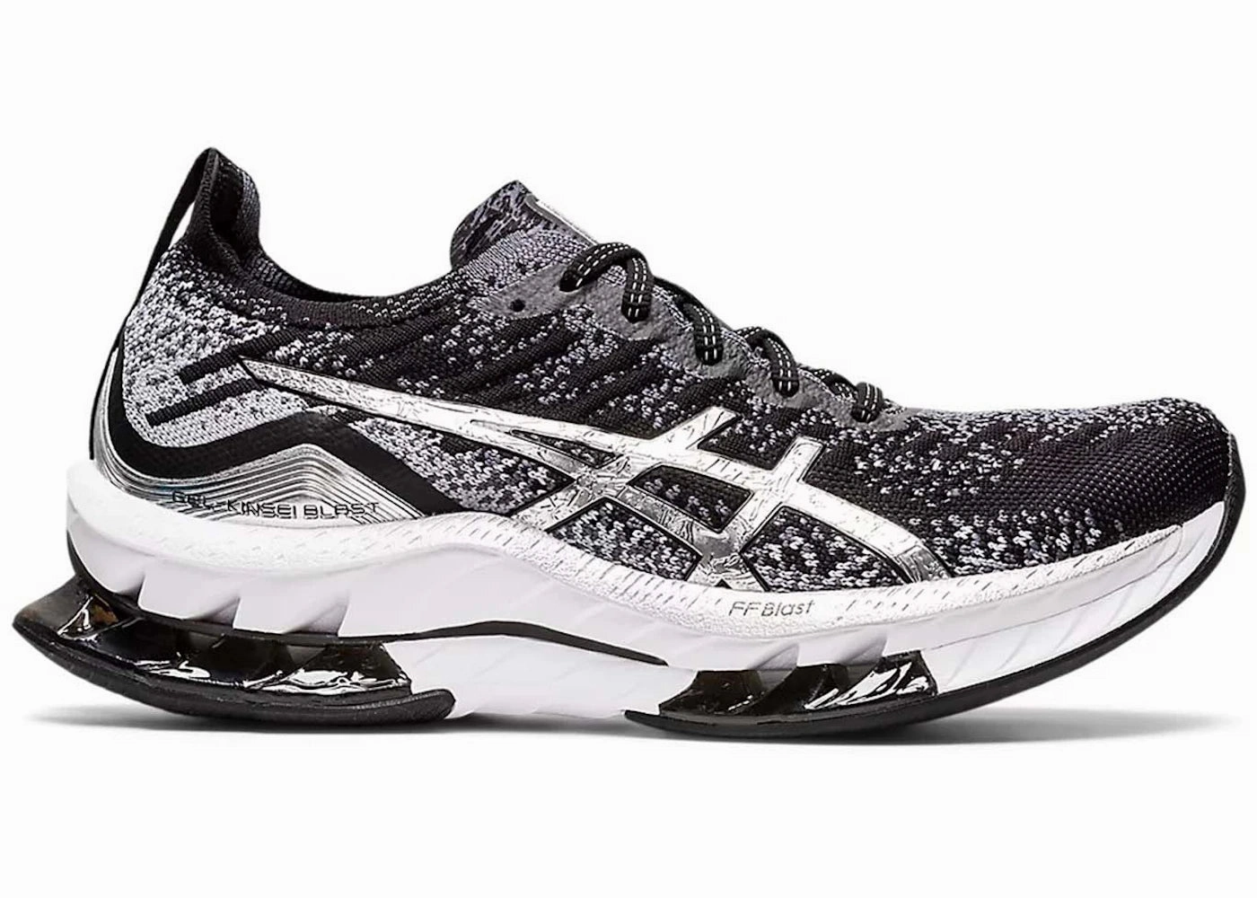 Most Cushioned Asics Running Shoe ASICS Gel-Kinsei Blast Platinum Black (Women's)