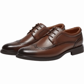 MIBRAELL Cowhide leather shoes (Men) Grey Flats Shoes