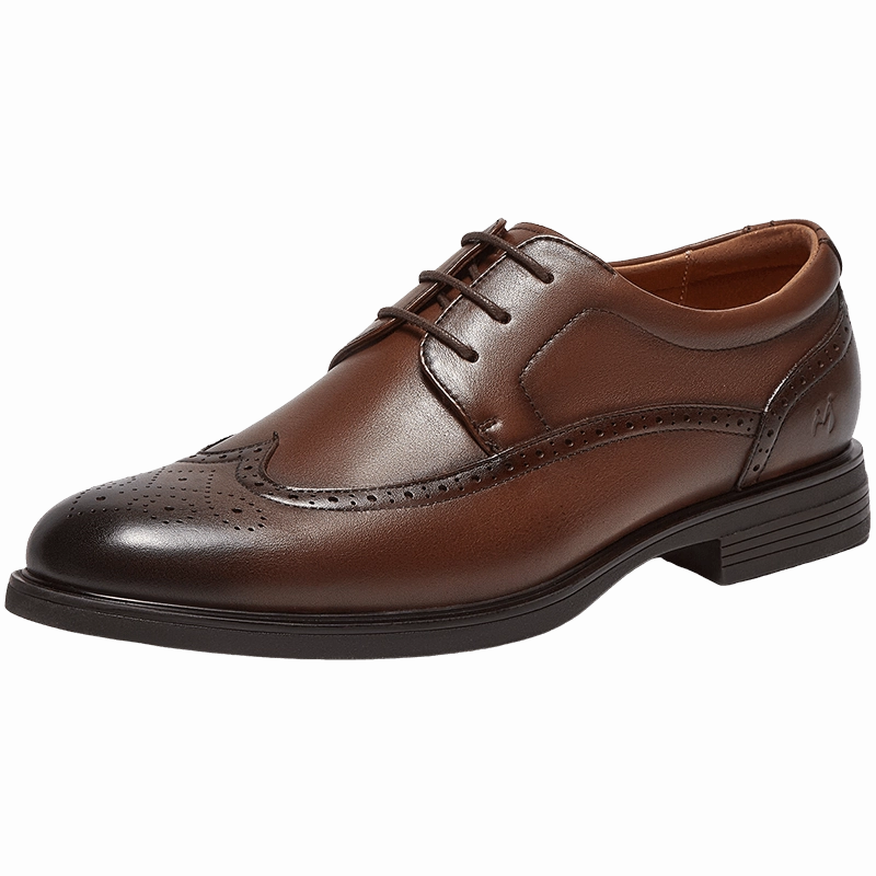 Hiking Shoes Flat Feet MIBRAELL Cowhide leather shoes (Men)